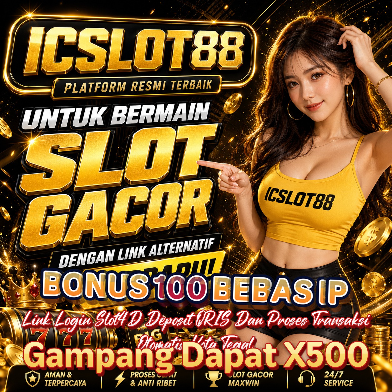 BONUS 100 BEBAS IP